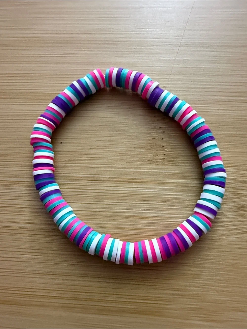 Kids Multicolor Stretch Disc Hair Ties - Pack of 3